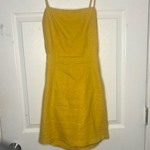 Yellow Forever 21 dress